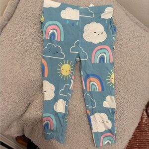 Little Sleepies Rainbow and Cloud Print Leggings